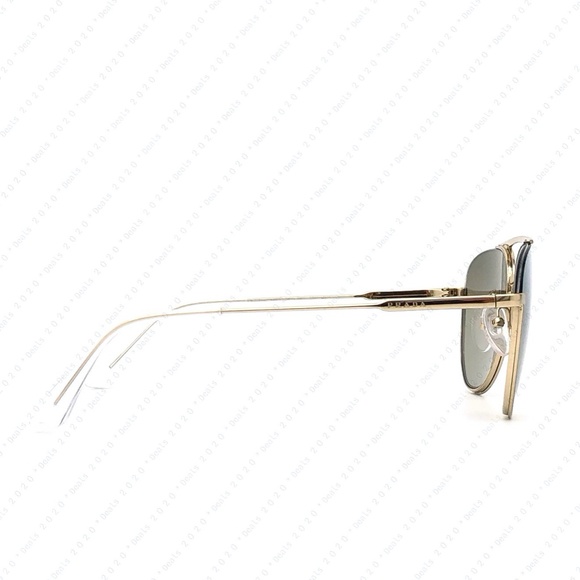 PRADA PR 50US ZVN6O0 56mm Pale Gold / Light Brown Gold Lenses Sunglasses - Picture 7 of 9